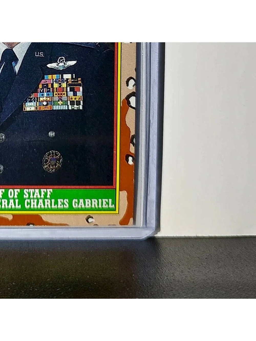 General Charles A. Horner 1991 Topps Desert Storm #7 Card - Picture 6 of 10